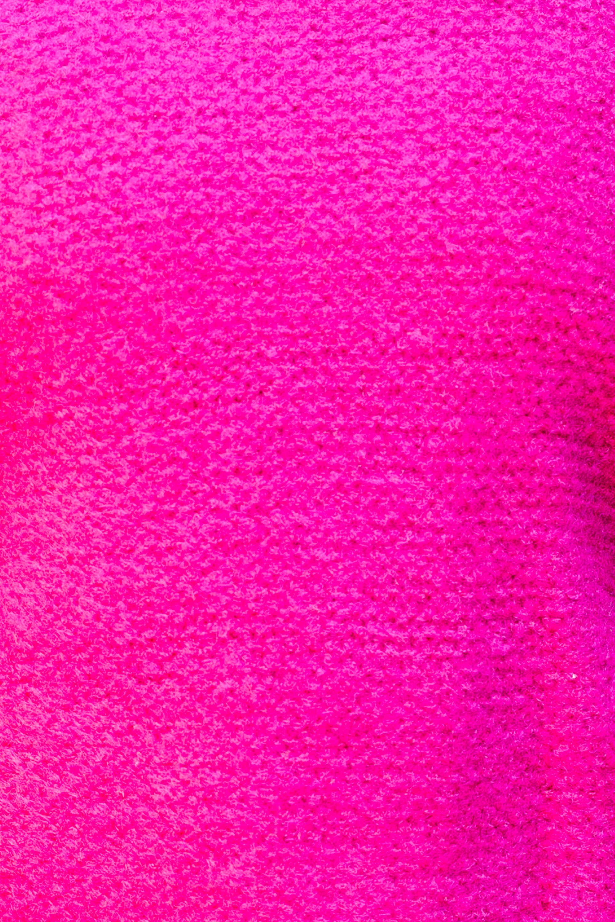 Girls' Close-Fitting Magenta Purple Textured Sweater