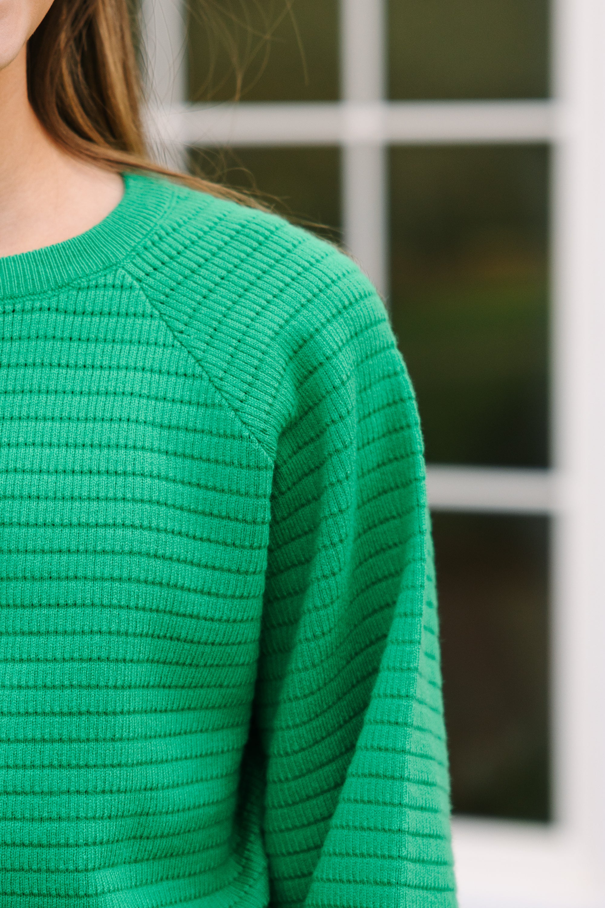 Girls Green Sweater - Shop Now and Save