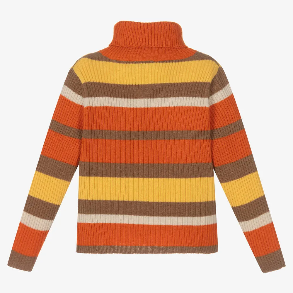 Striped Wool Sweater for Girls