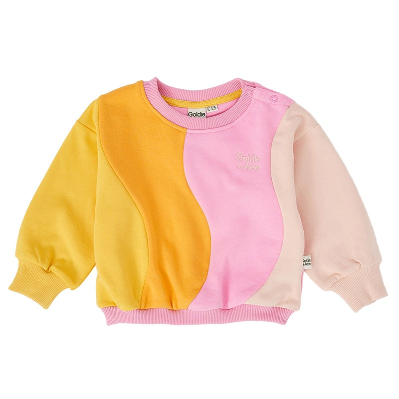 Goldie Ace Rio Wave Sweater Sunset