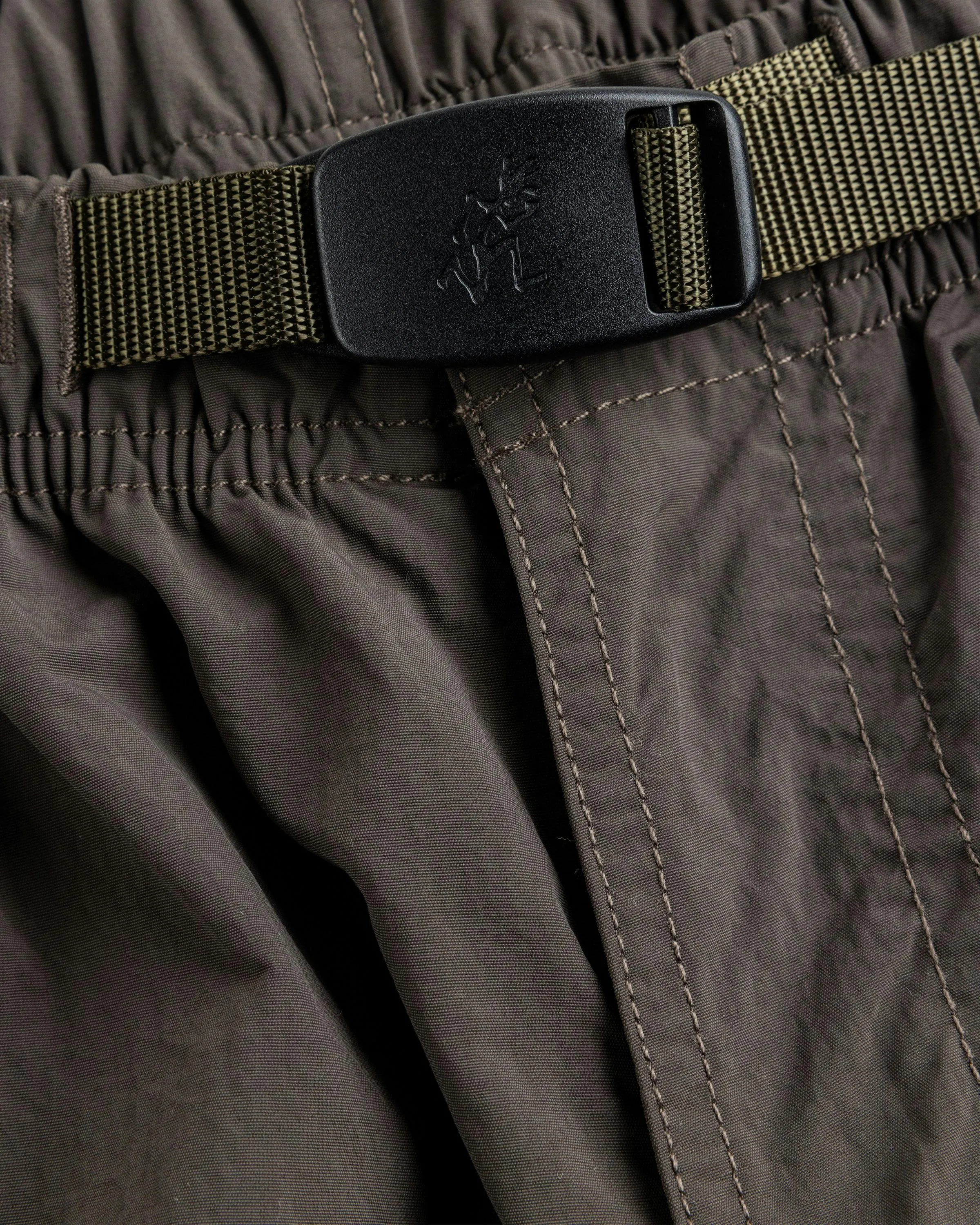 Dark Brown Nylon Track Pant by Gramicci on Highsnobiety Shop