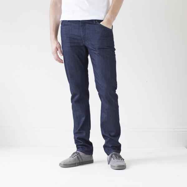 Gray Stitch Jean with Jones Resin Rinse