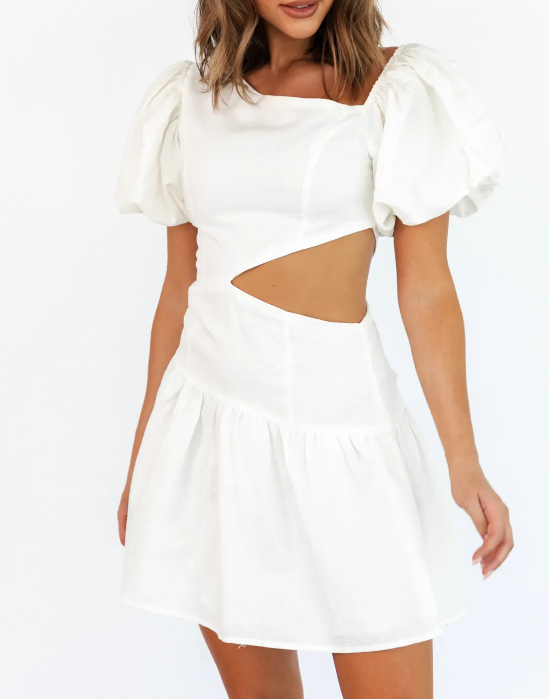 White Hadlee Mini Dress