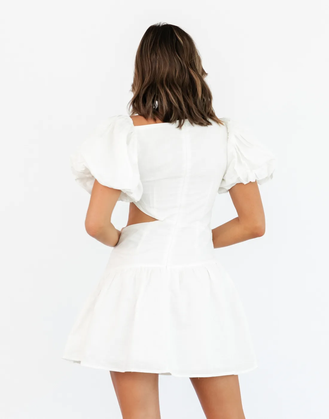 White Hadlee Mini Dress