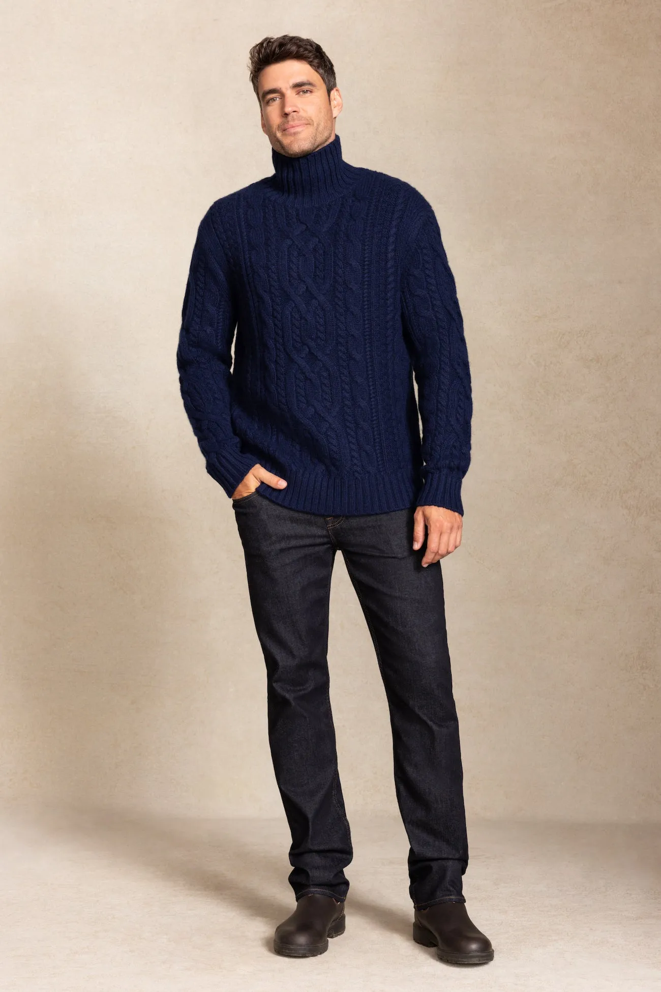 Cashmere Turtleneck Sweater - Henry