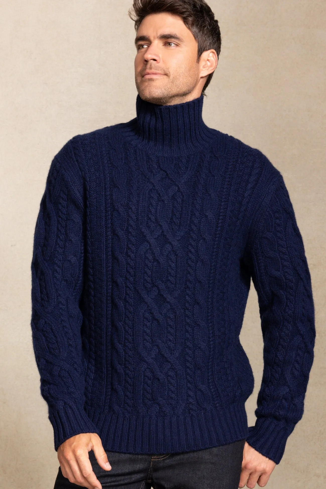 Cashmere Turtleneck Sweater - Henry