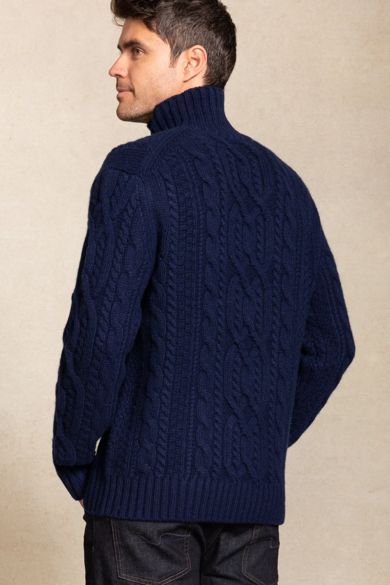 Cashmere Turtleneck Sweater - Henry