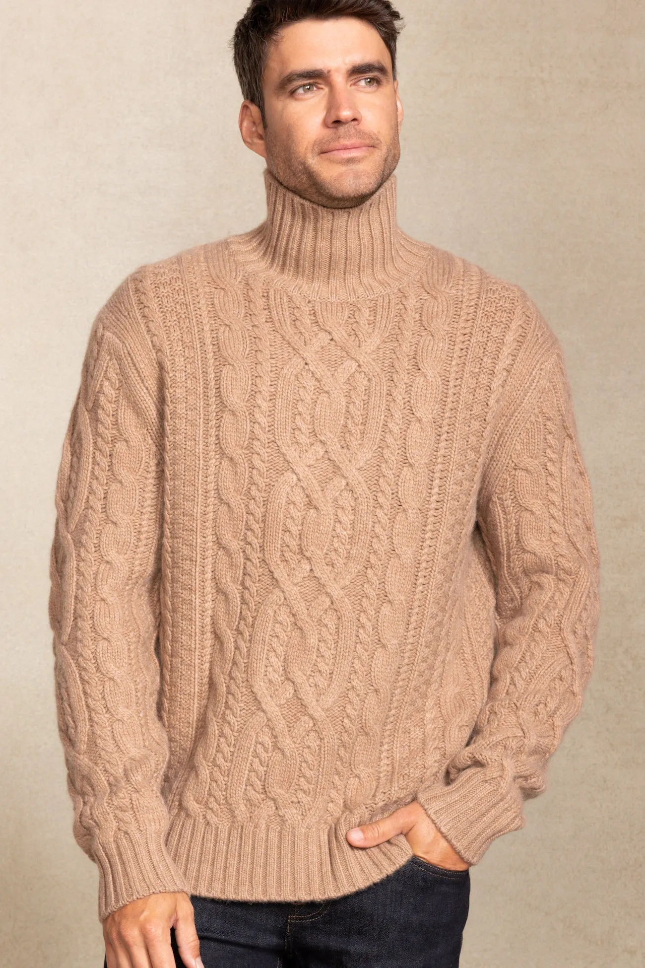 Cashmere Turtleneck Sweater - Henry