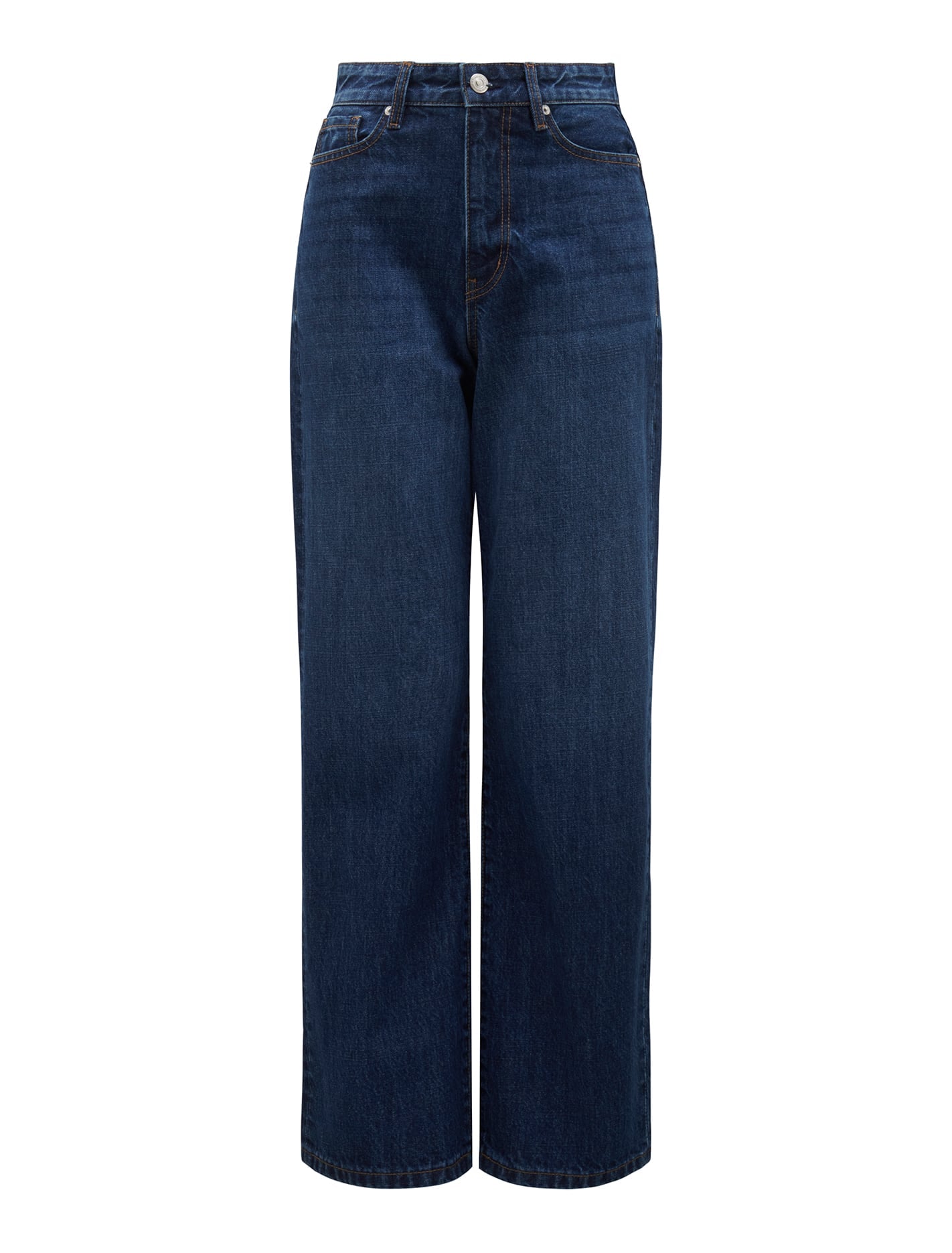 High-rise Sky Straight Leg Denim Jeans