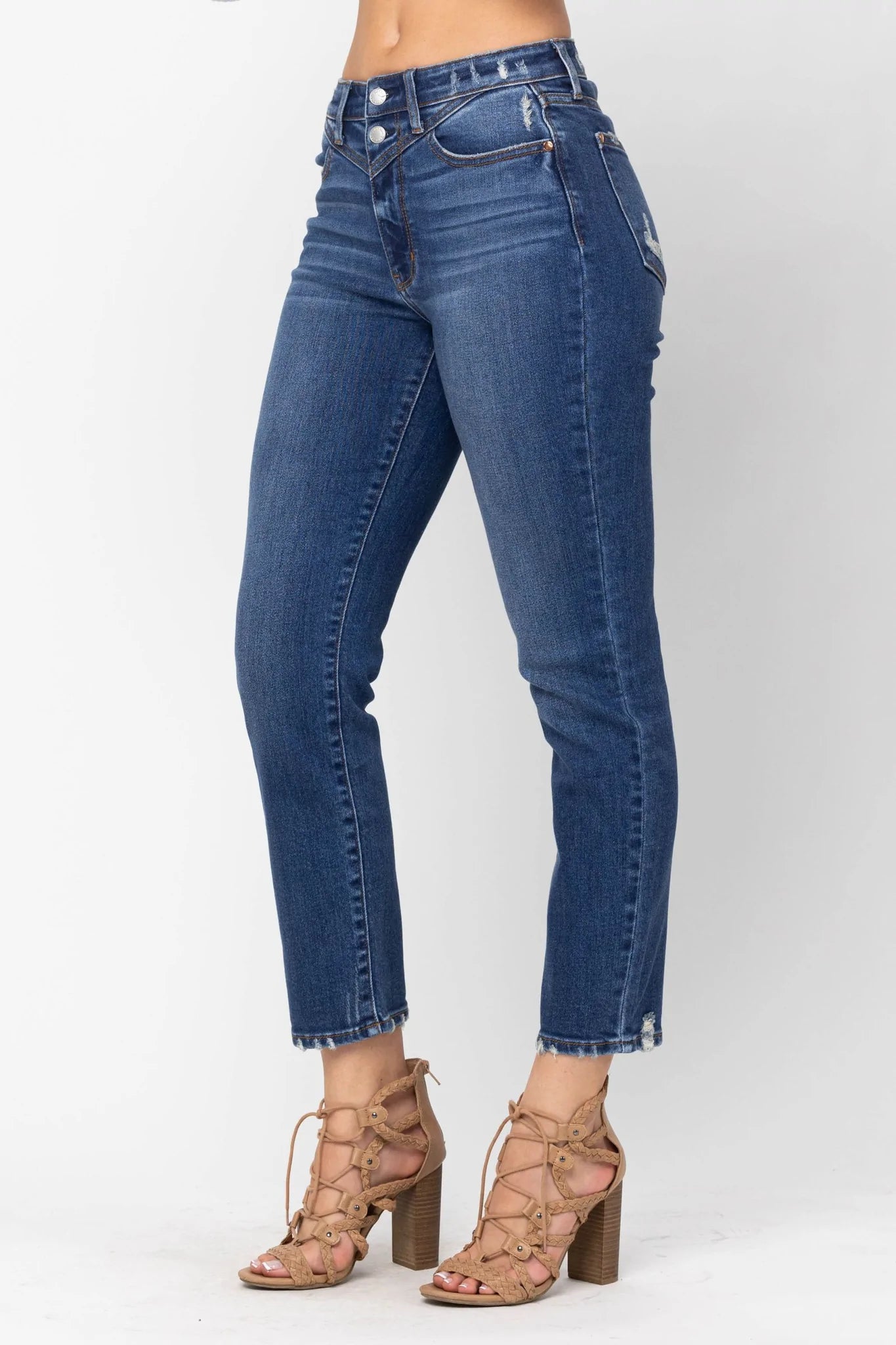 High Waist Slim Fit Jeans - Judy Blue