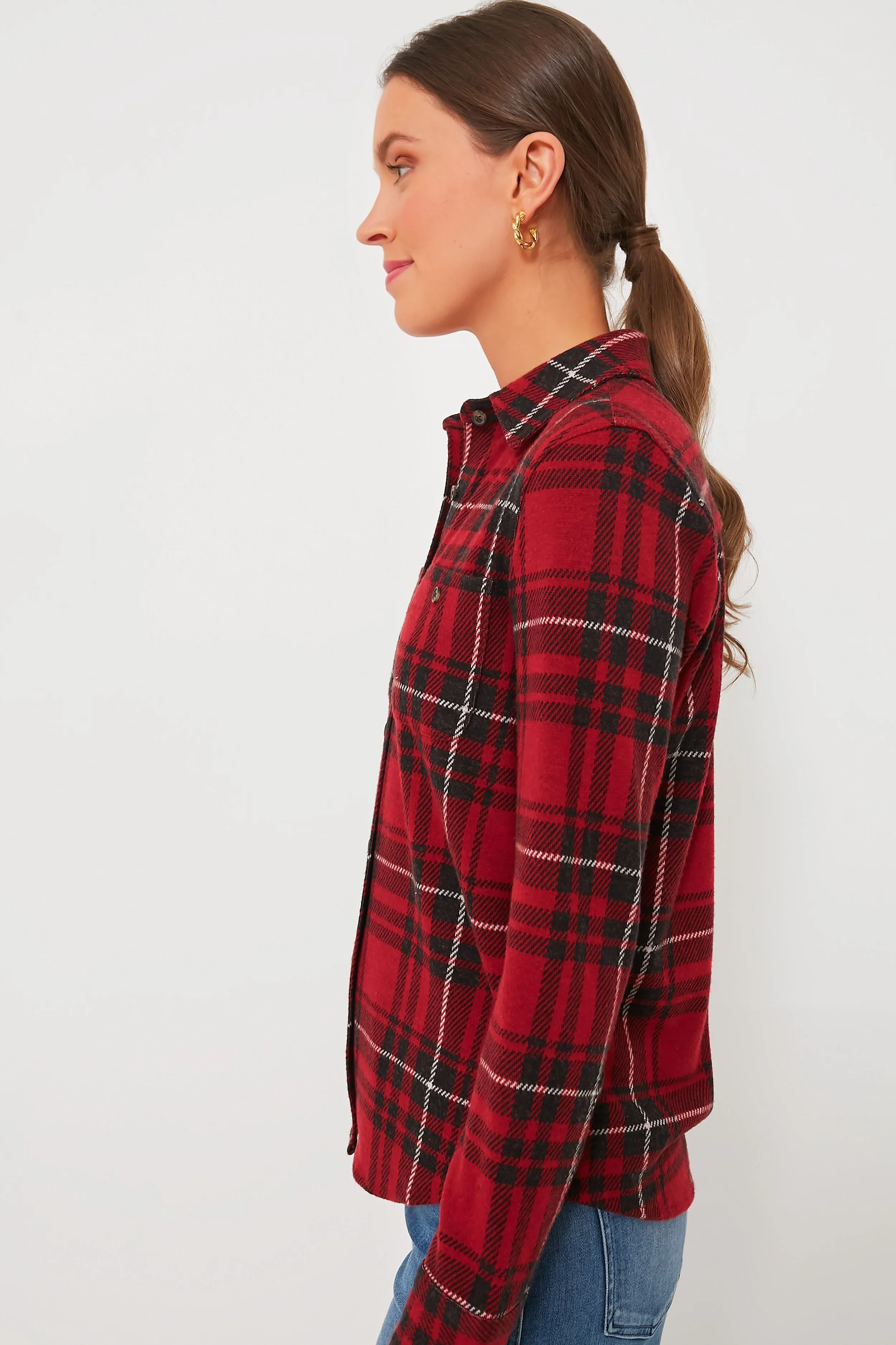 Homeward Bound Plaid Legend Sweater Shirt