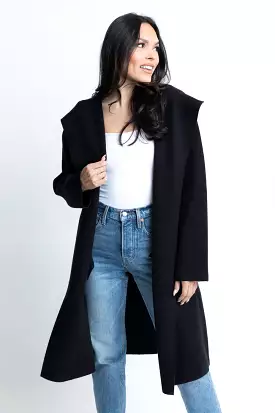 Hooded Cardigan Coat