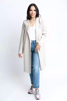 Hooded Cardigan Coat