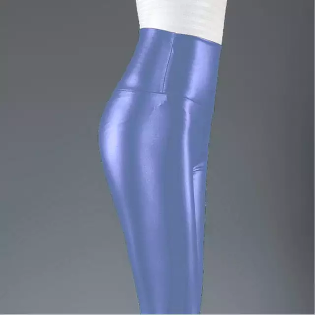 Hot sale women's PU leather pants, high elastic waist leggings.