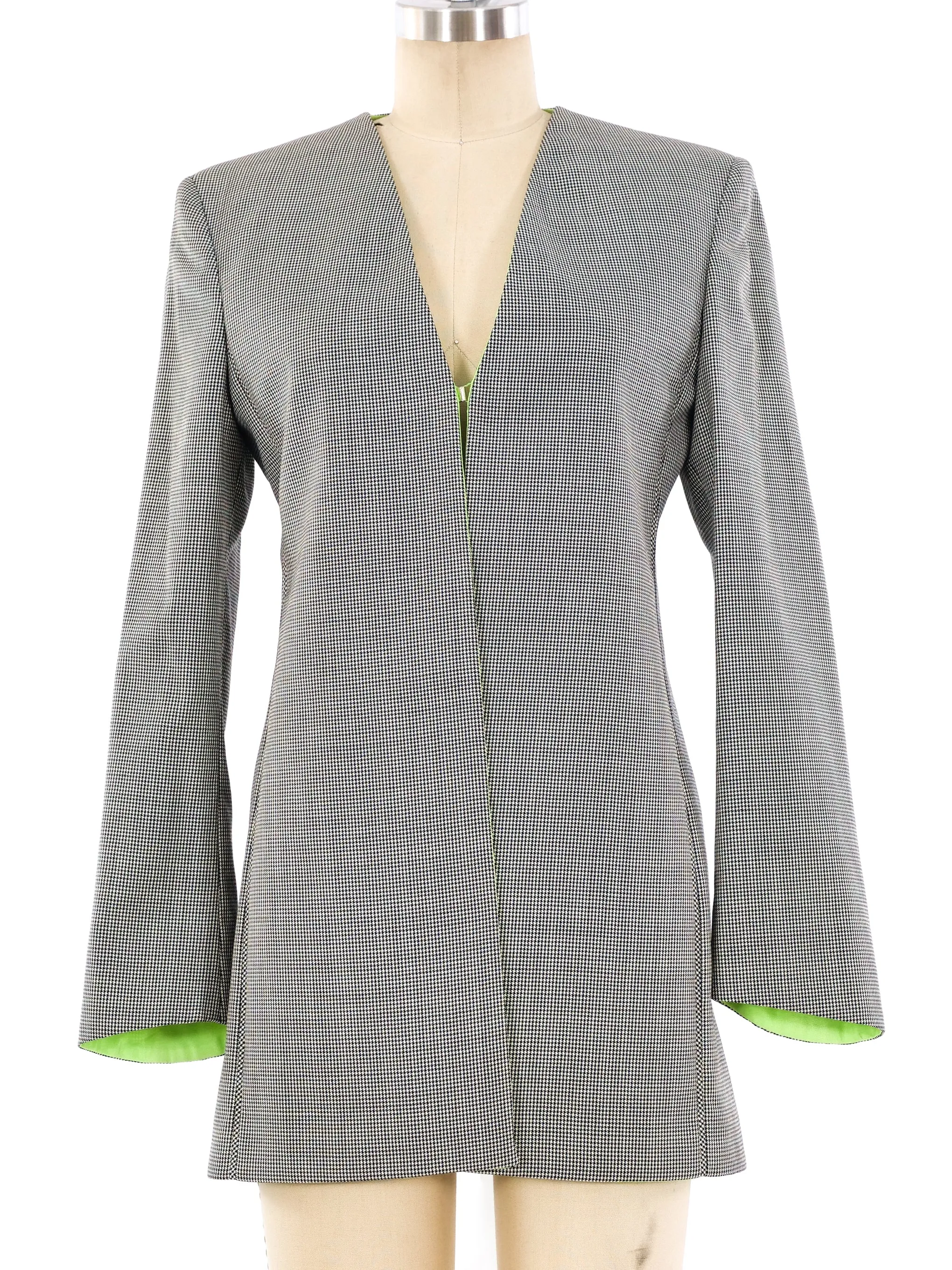 houndstooth jacket by Gianni Versace