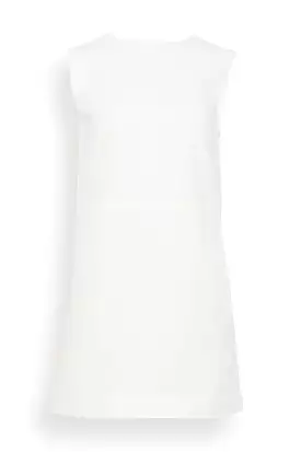 Hoya Ivory Sleeveless Dress