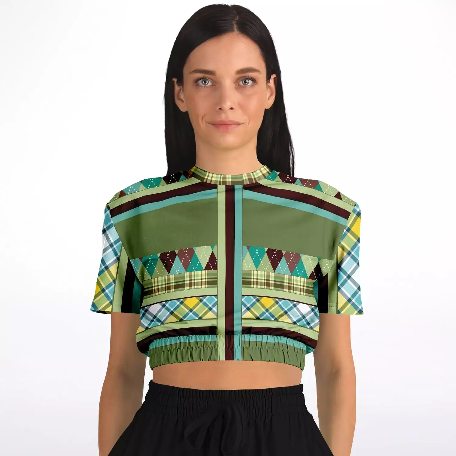 Hypnotic Zen Cropped Sweater