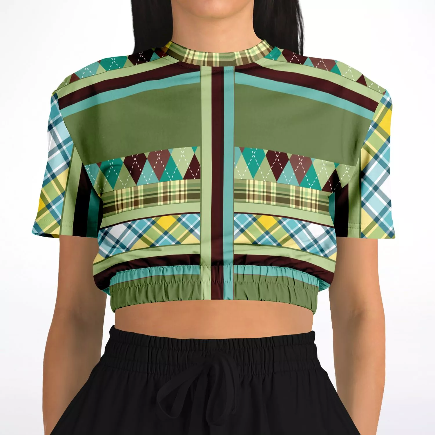 Hypnotic Zen Cropped Sweater