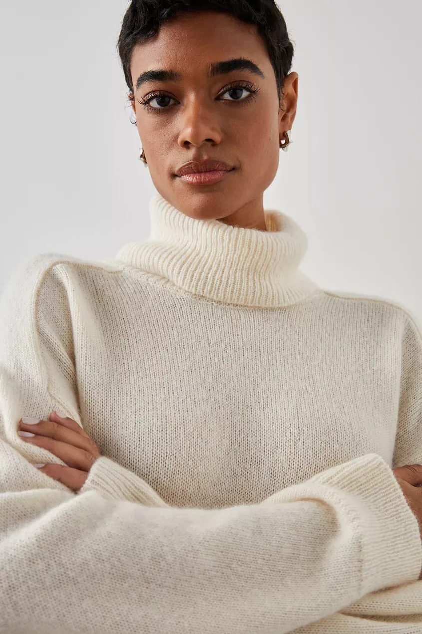 Ivory Estelle Knit Sweater