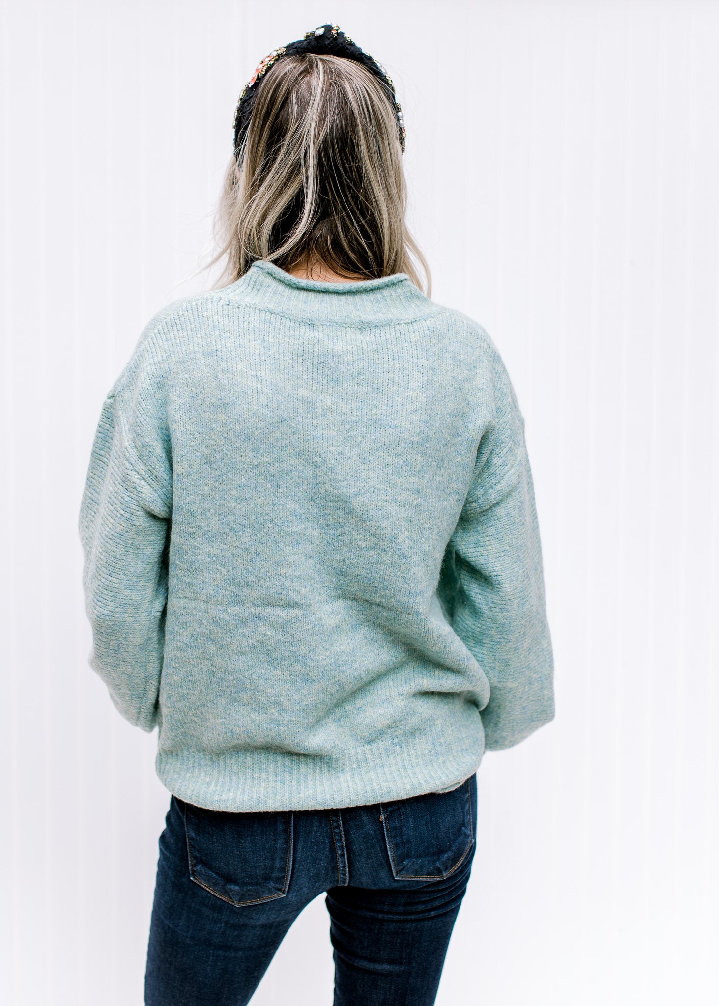 Jade Sweater for Daytime