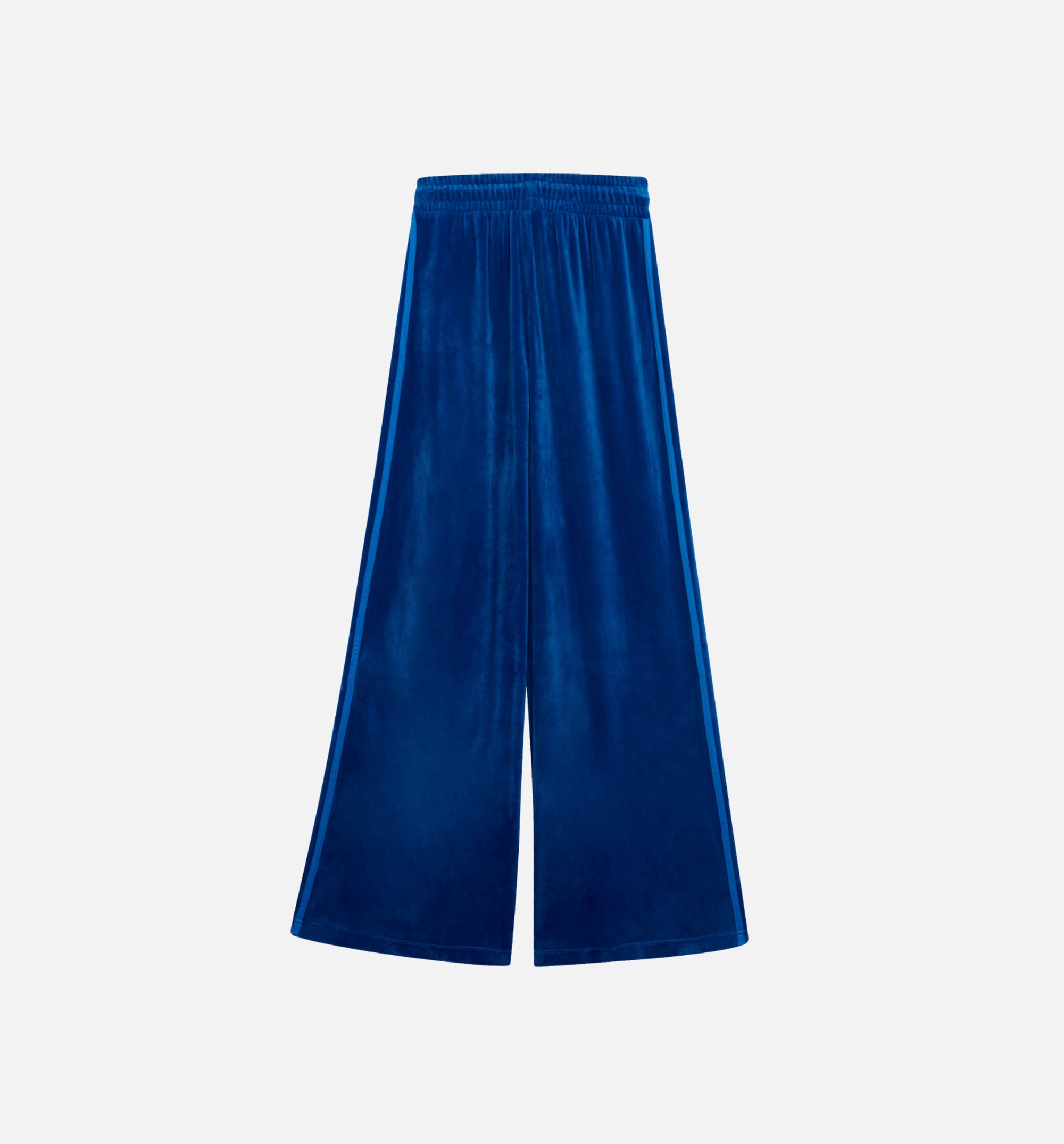 Jeremy Scott Blue Velour Track Pants for Women