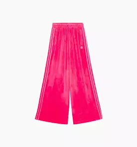 Jeremy Scott Pink Velour Track Pant Keywords: Jeremy Scott, Velour Track Pant, Womens Pants, Pink.