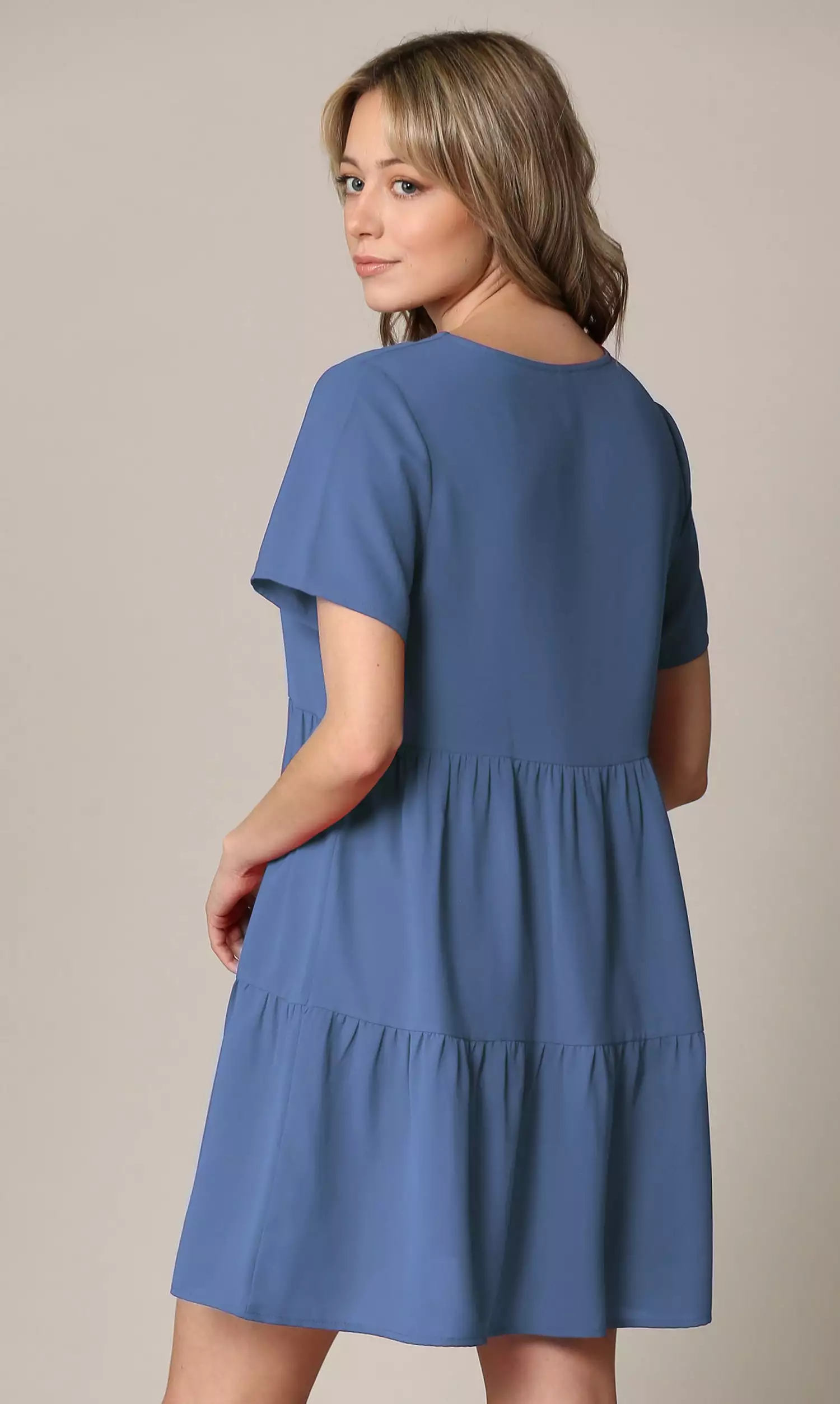 Johnny Casual Flowy Swing Shift Dress