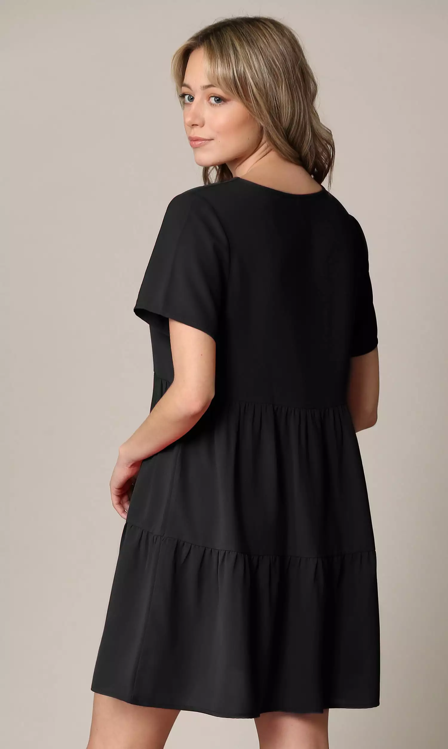 Johnny Casual Flowy Swing Shift Dress