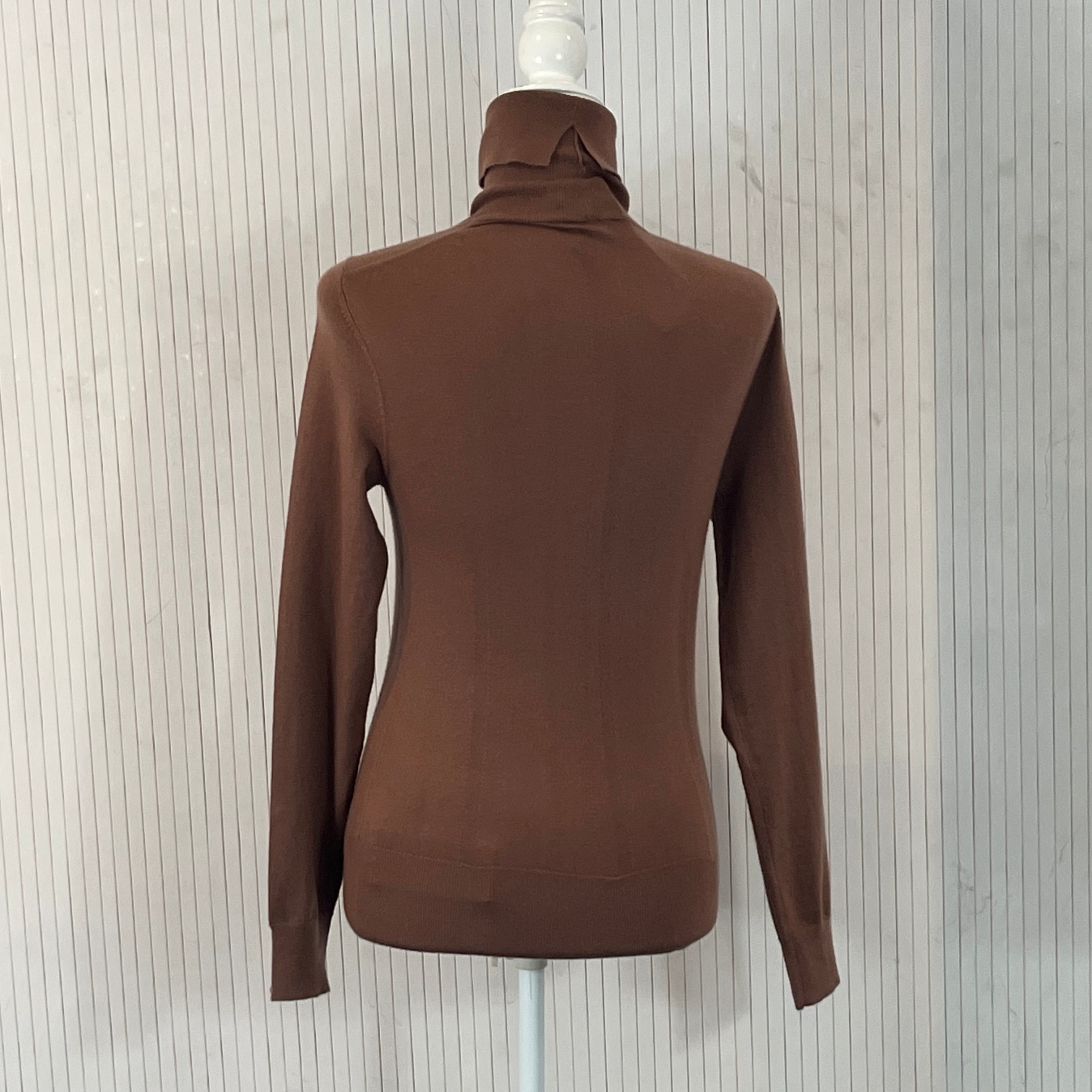 Joseph Caramel Stretch Cashmere Knit Sweater 445 - XXS/XS