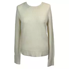 Joseph Cashmere Sweater M - Classic Cream Thick