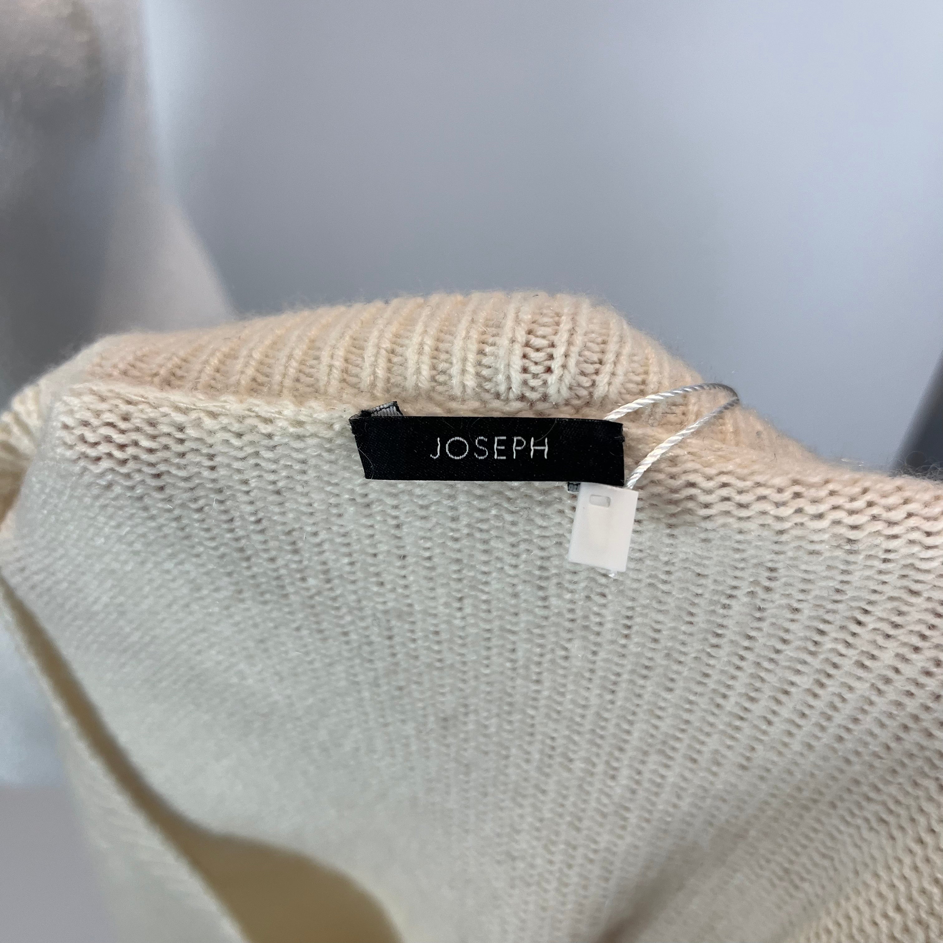 Joseph Cashmere Sweater M - Classic Cream Thick