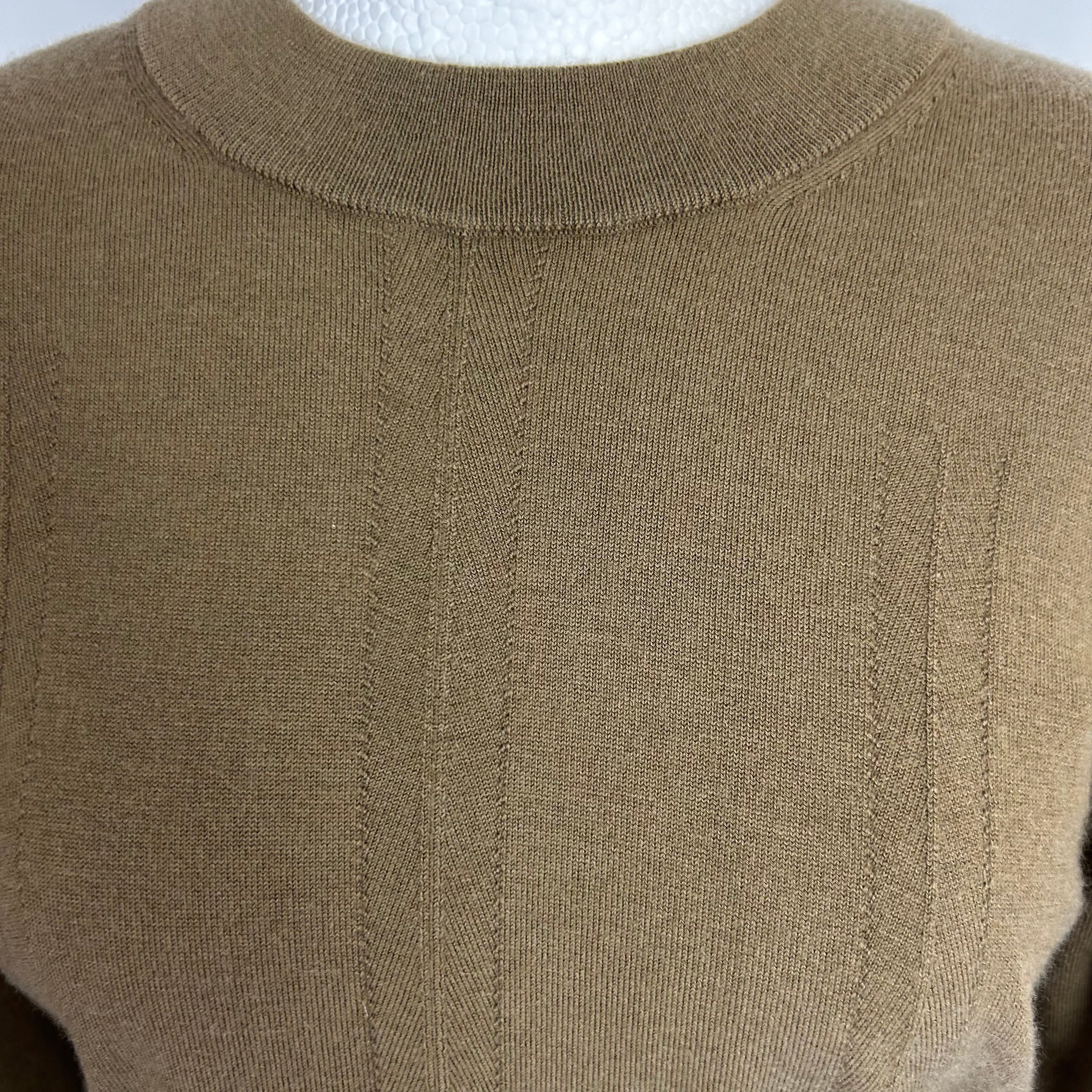 Joseph New Caramel Cashmere Sweater L