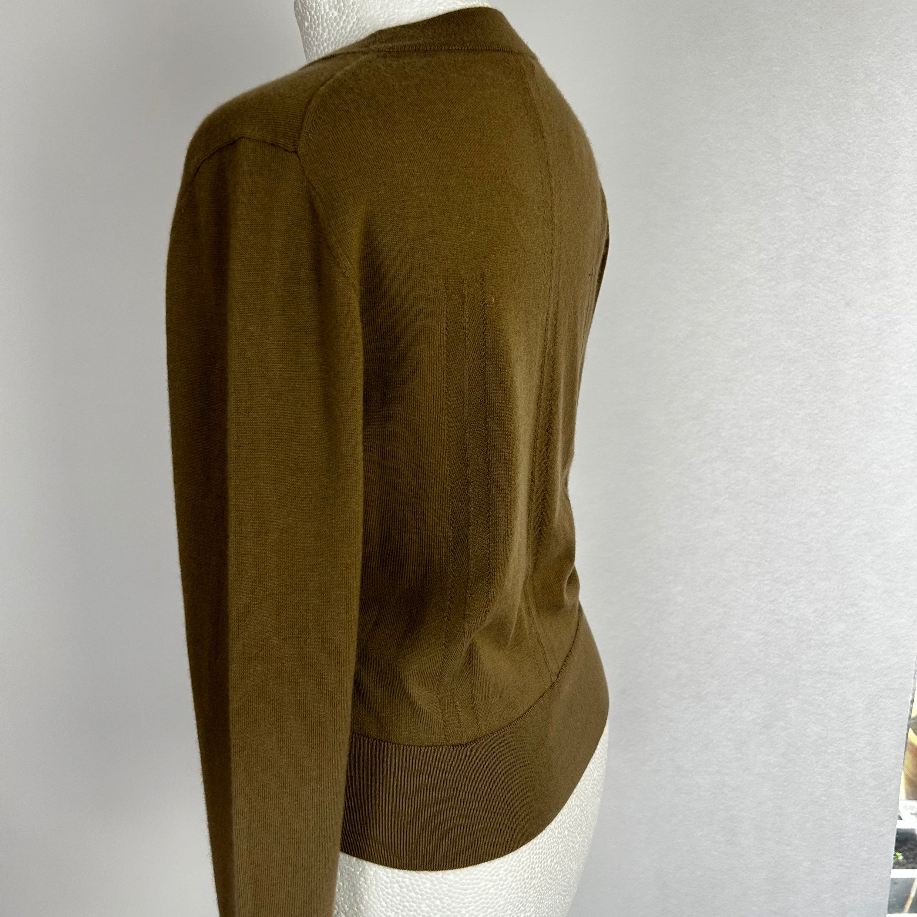 Joseph New Caramel Cashmere Sweater L