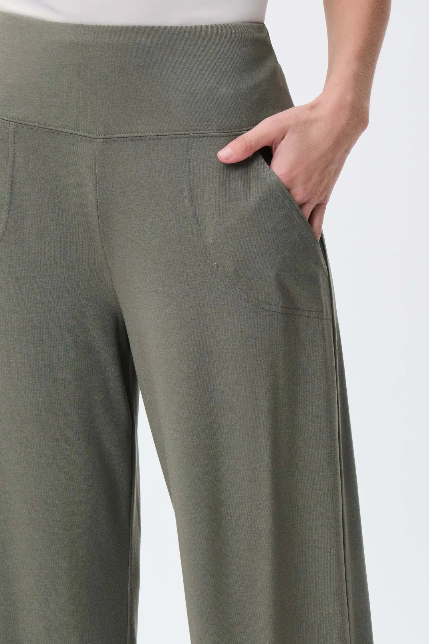 Joseph Ribkoff Pant, 231121, Agave & Black