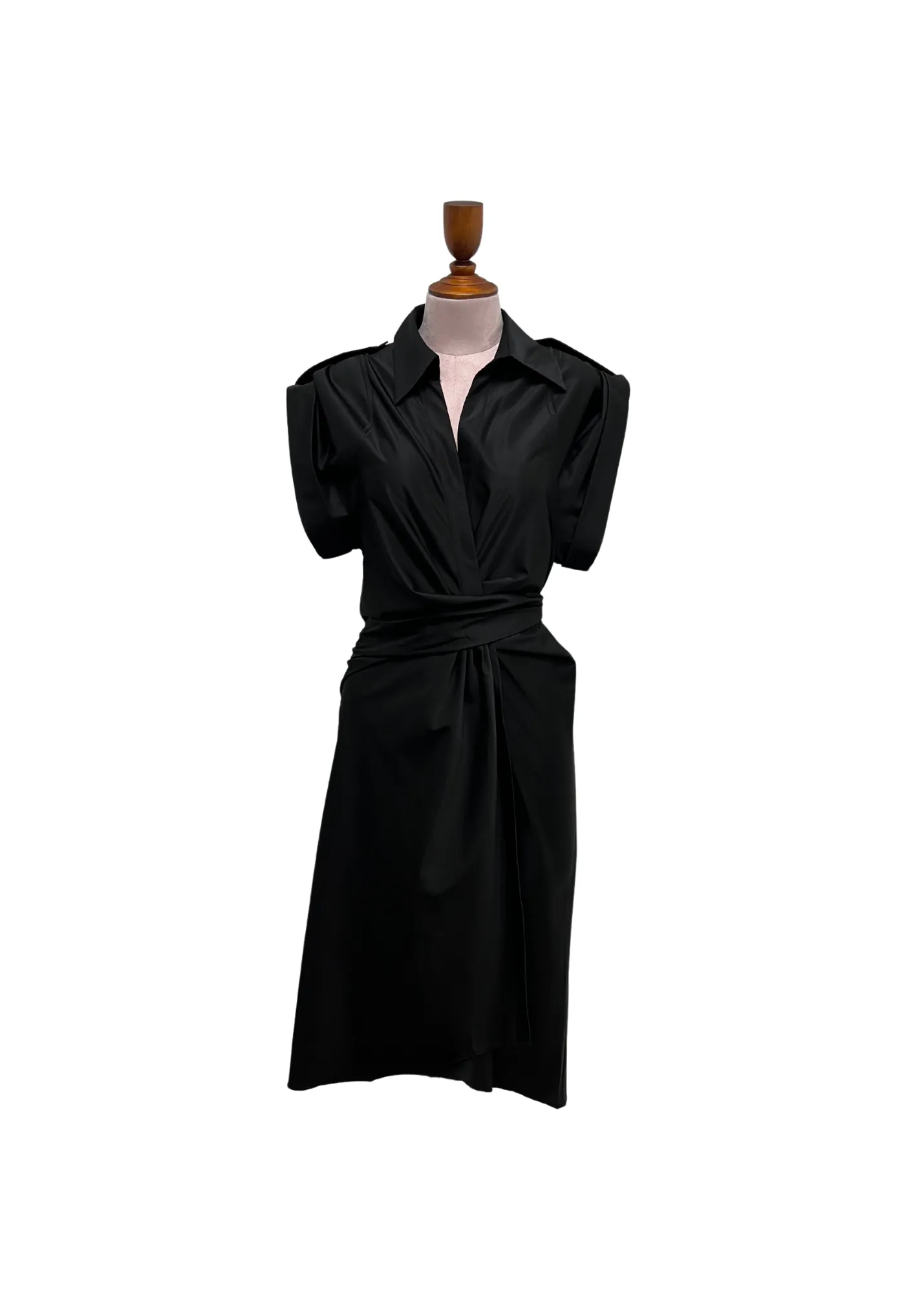 Wrap Tie Dress by Julane