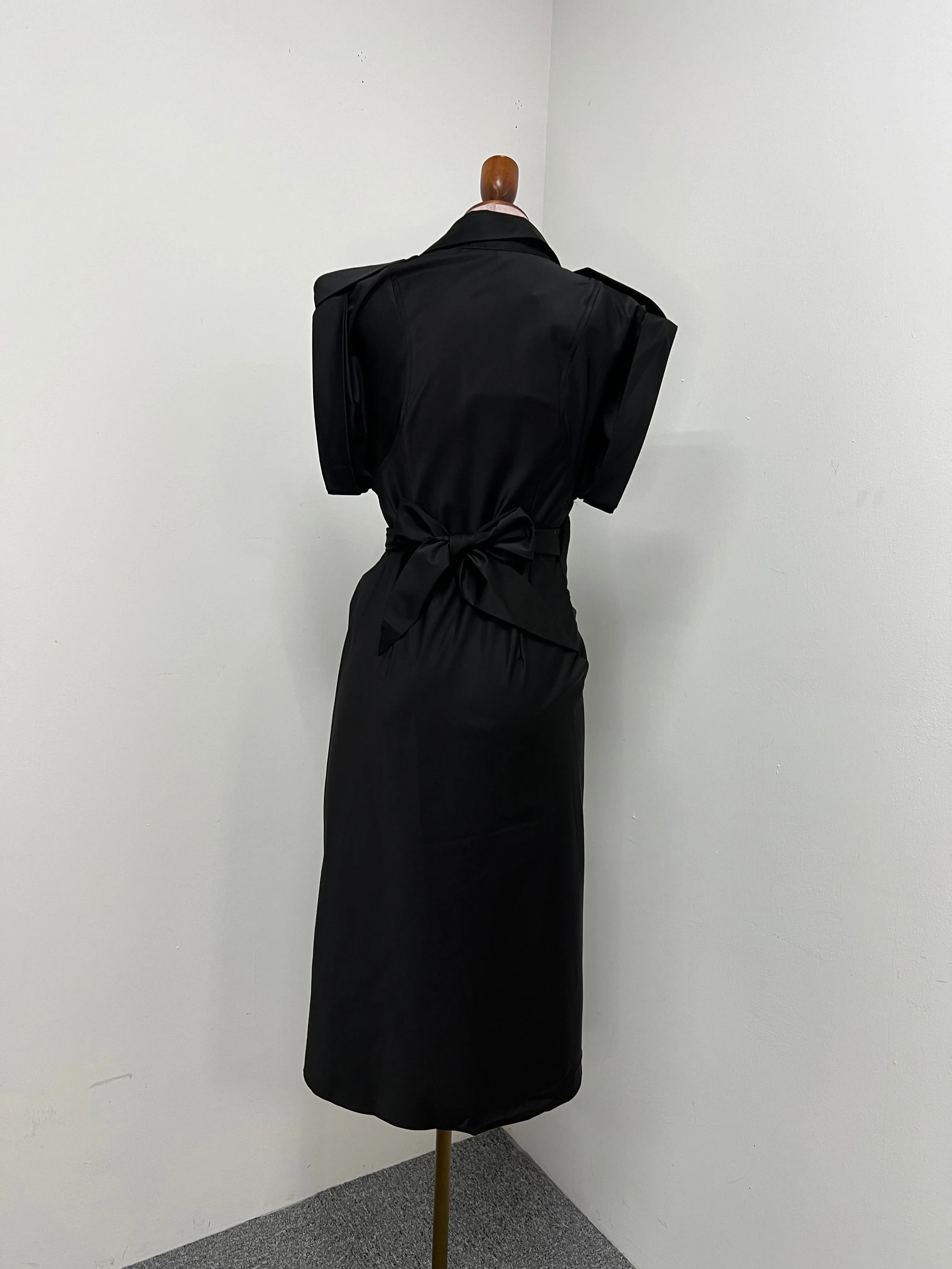 Wrap Tie Dress by Julane