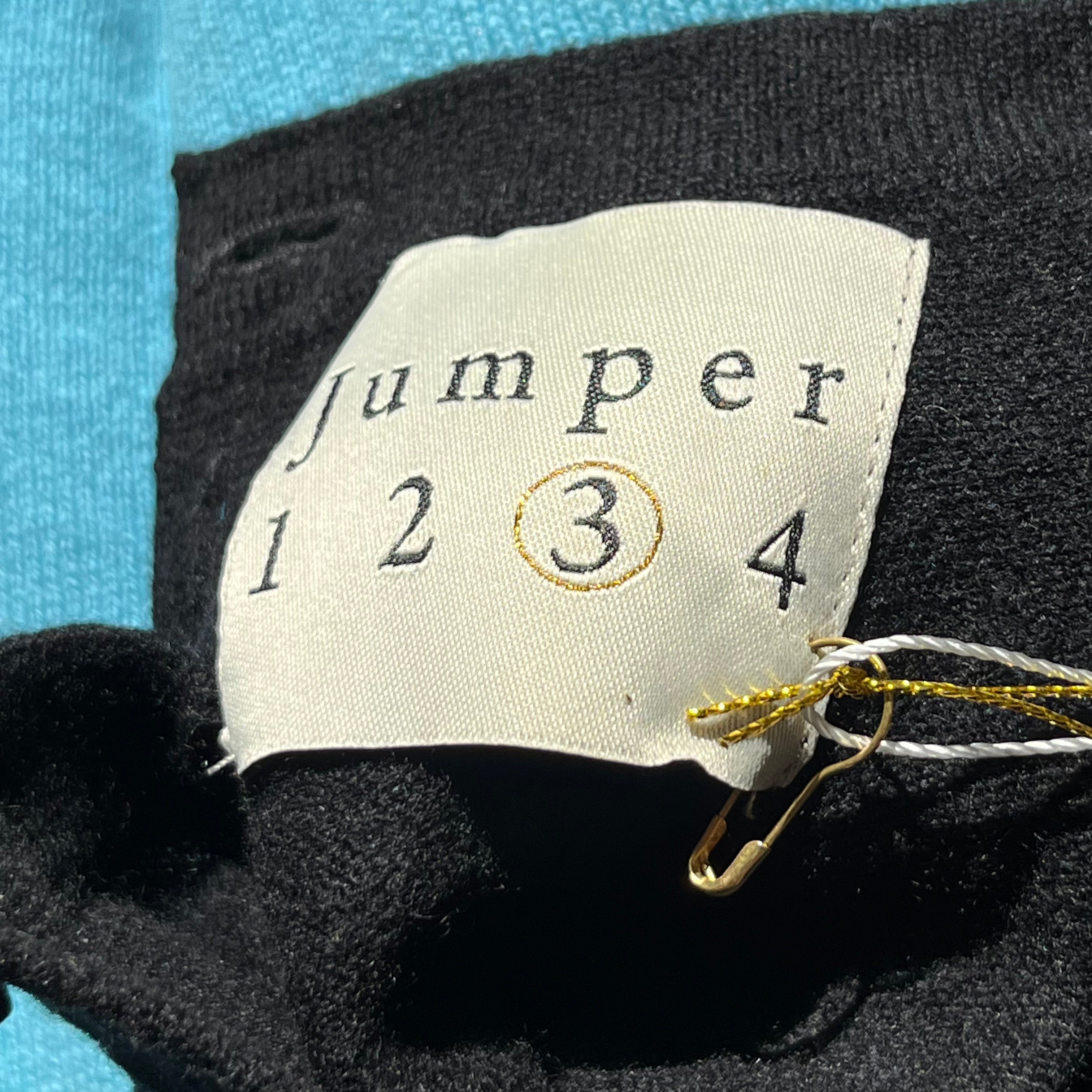 Jumper1234 Black Cashmere Knit Sweater S/M