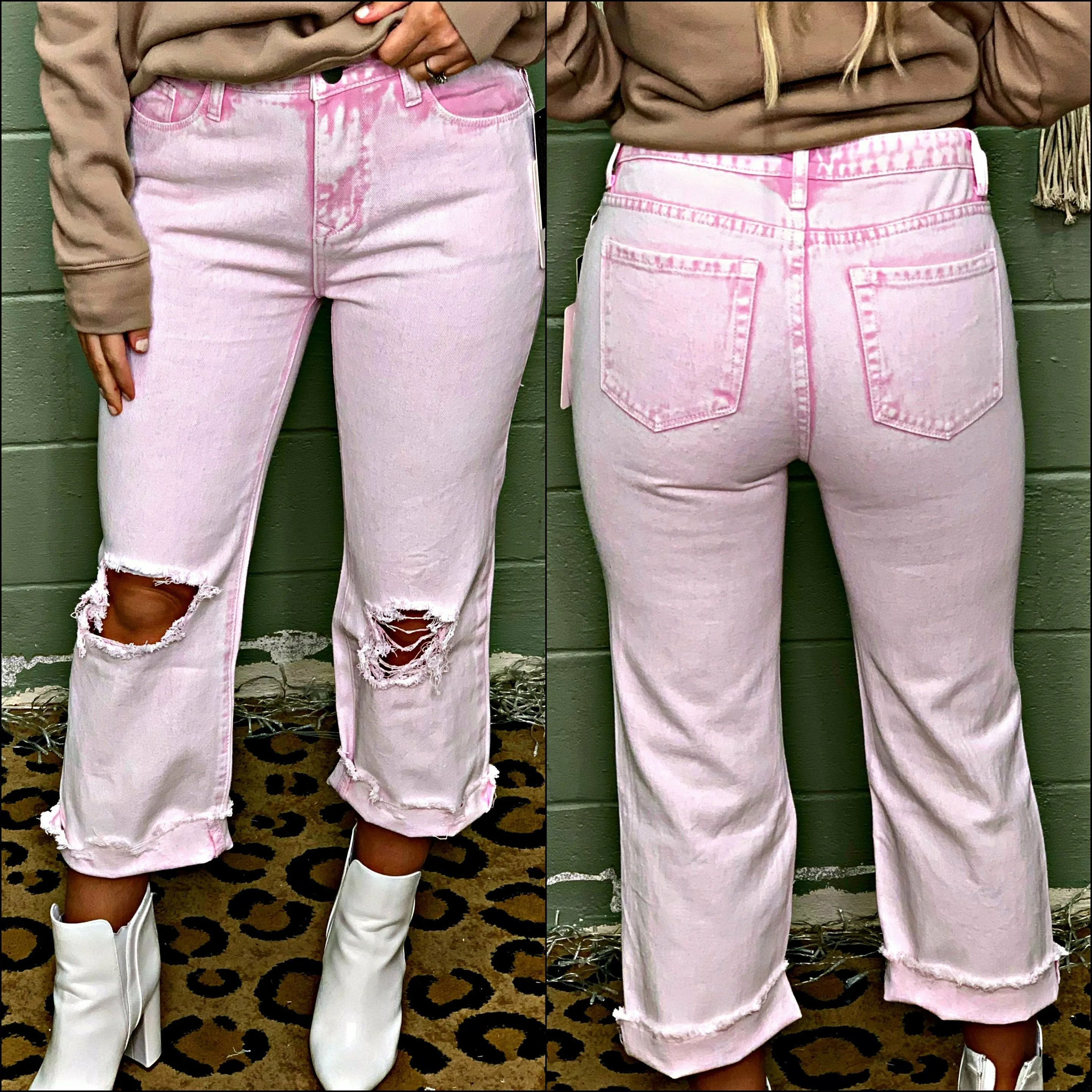 Kennedy Pink Denim Jeans