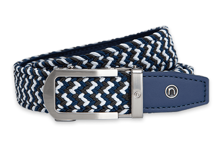 Kids Anchor Braided Golf Belt, 1 1/8 Inch Strap