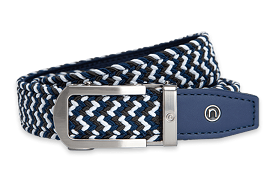 Kids Anchor Braided Golf Belt, 1 1/8 Inch Strap