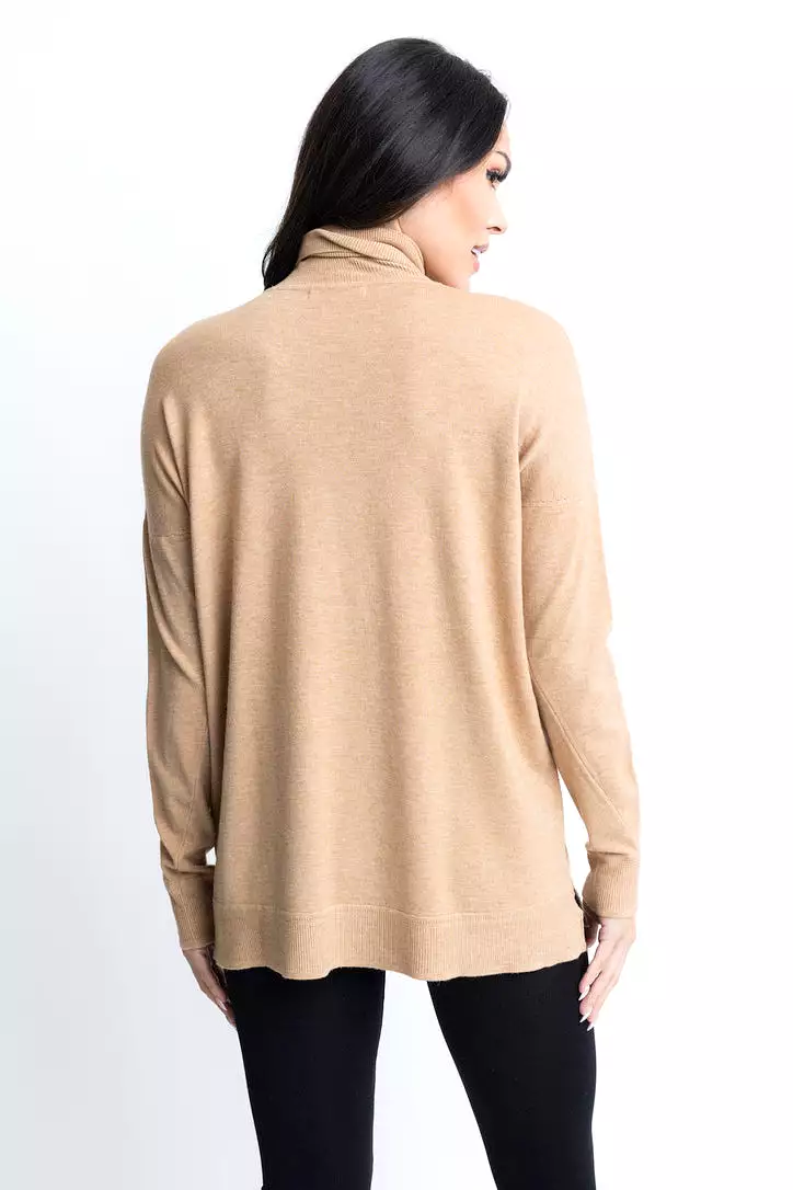 Knit Turtleneck Jersey