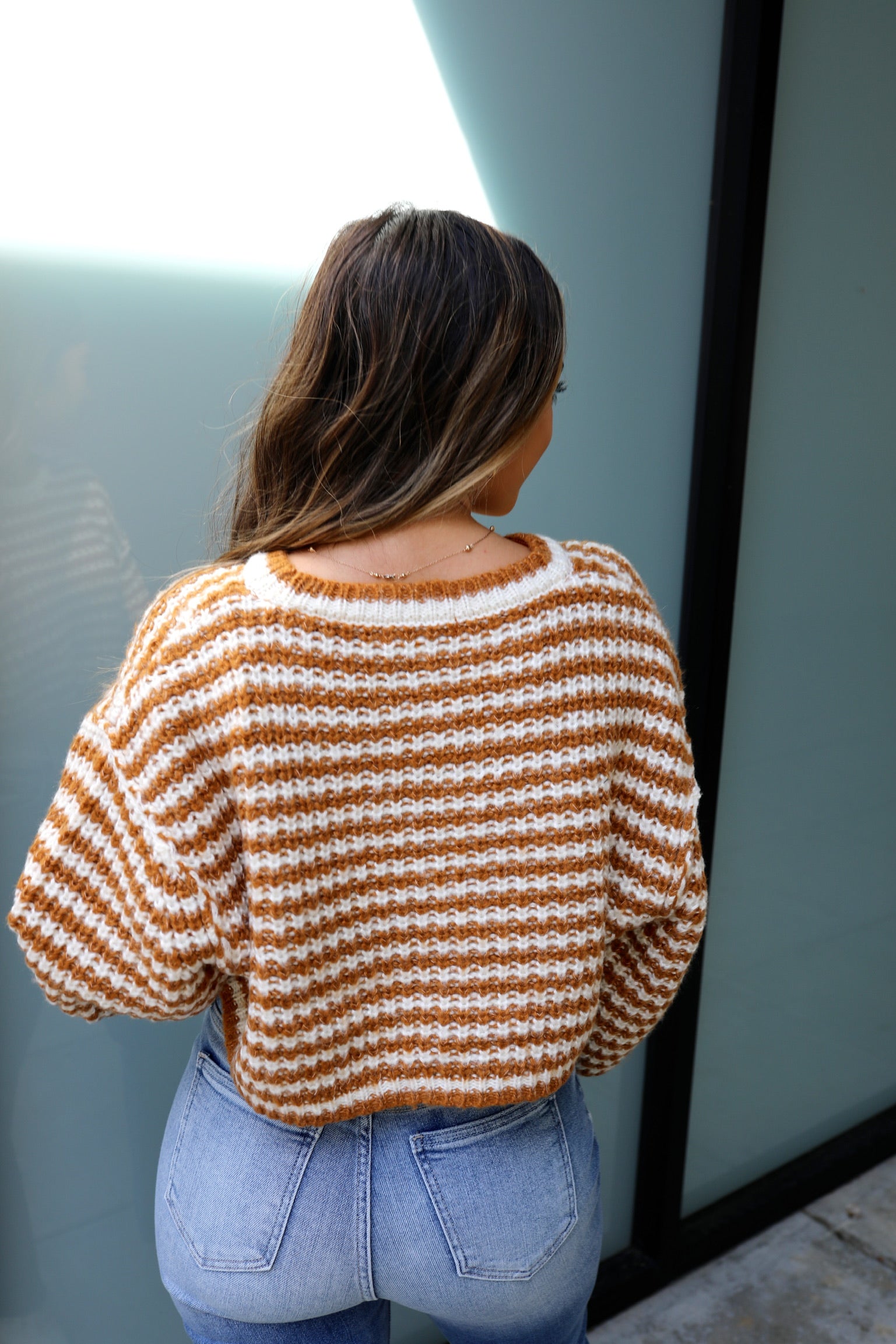 Large Kenna Striped Sweater