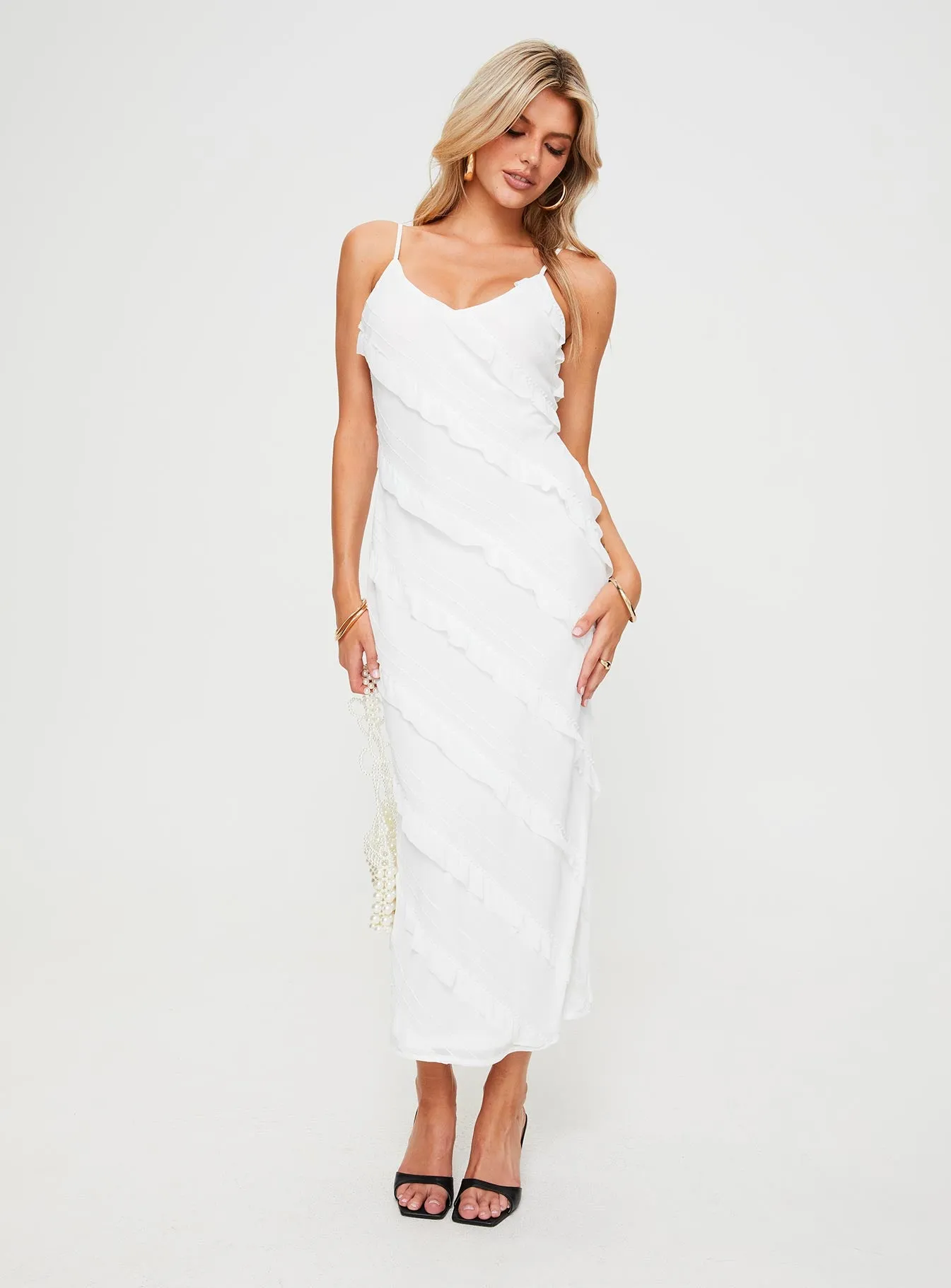 White Maxi Dress - Lars