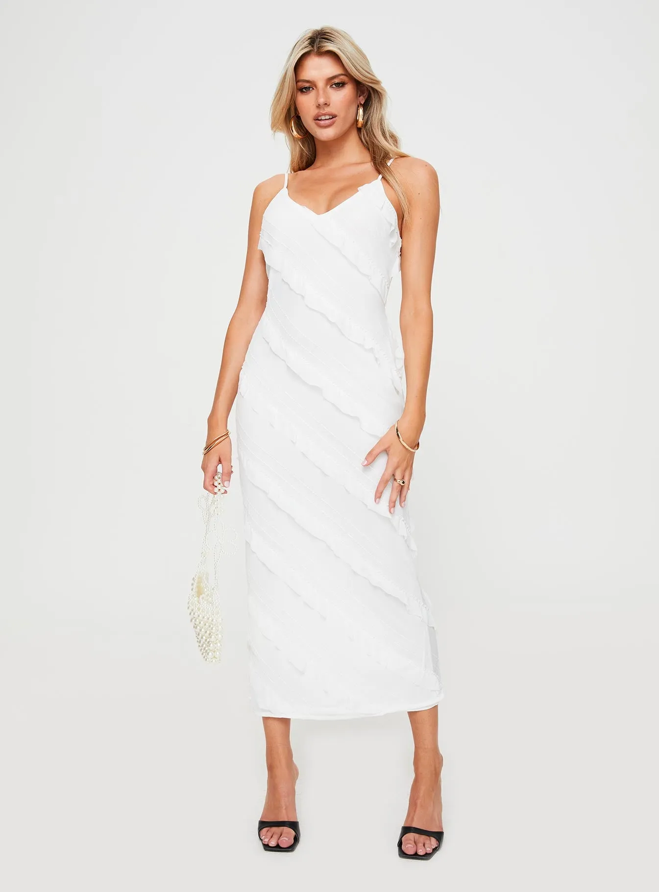 White Maxi Dress - Lars