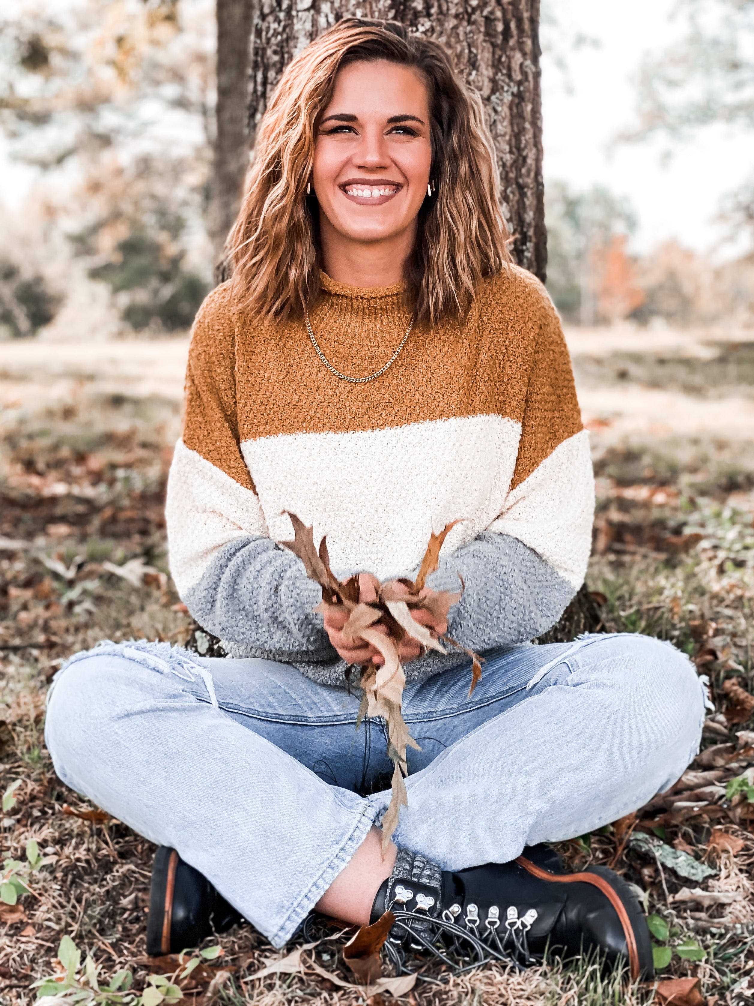 Lauren Striped Turtleneck Sweater - Google SEO friendly: Striped Turtleneck Sweater by Lauren