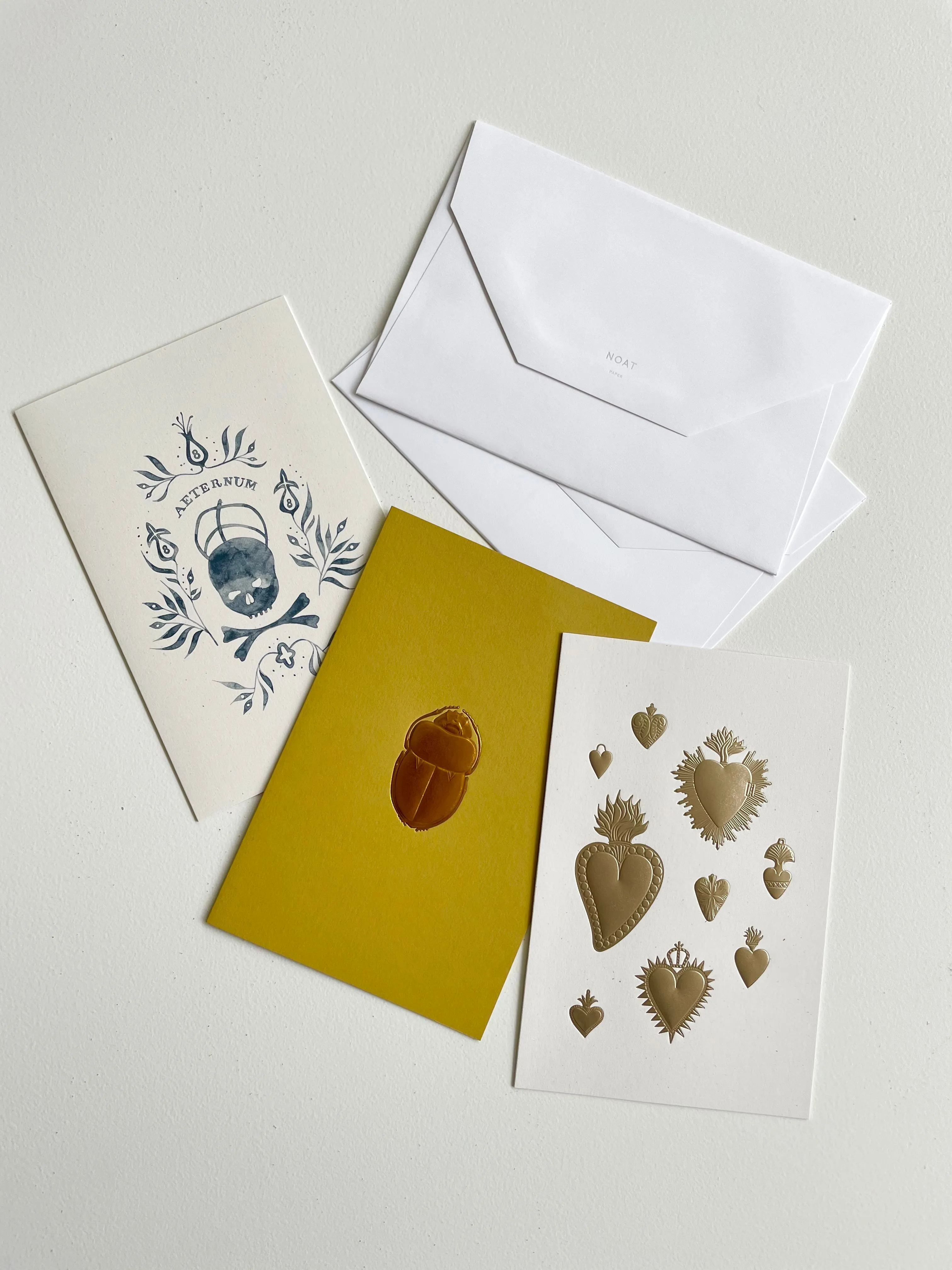 Letterpress Customizable Cards | NOAT