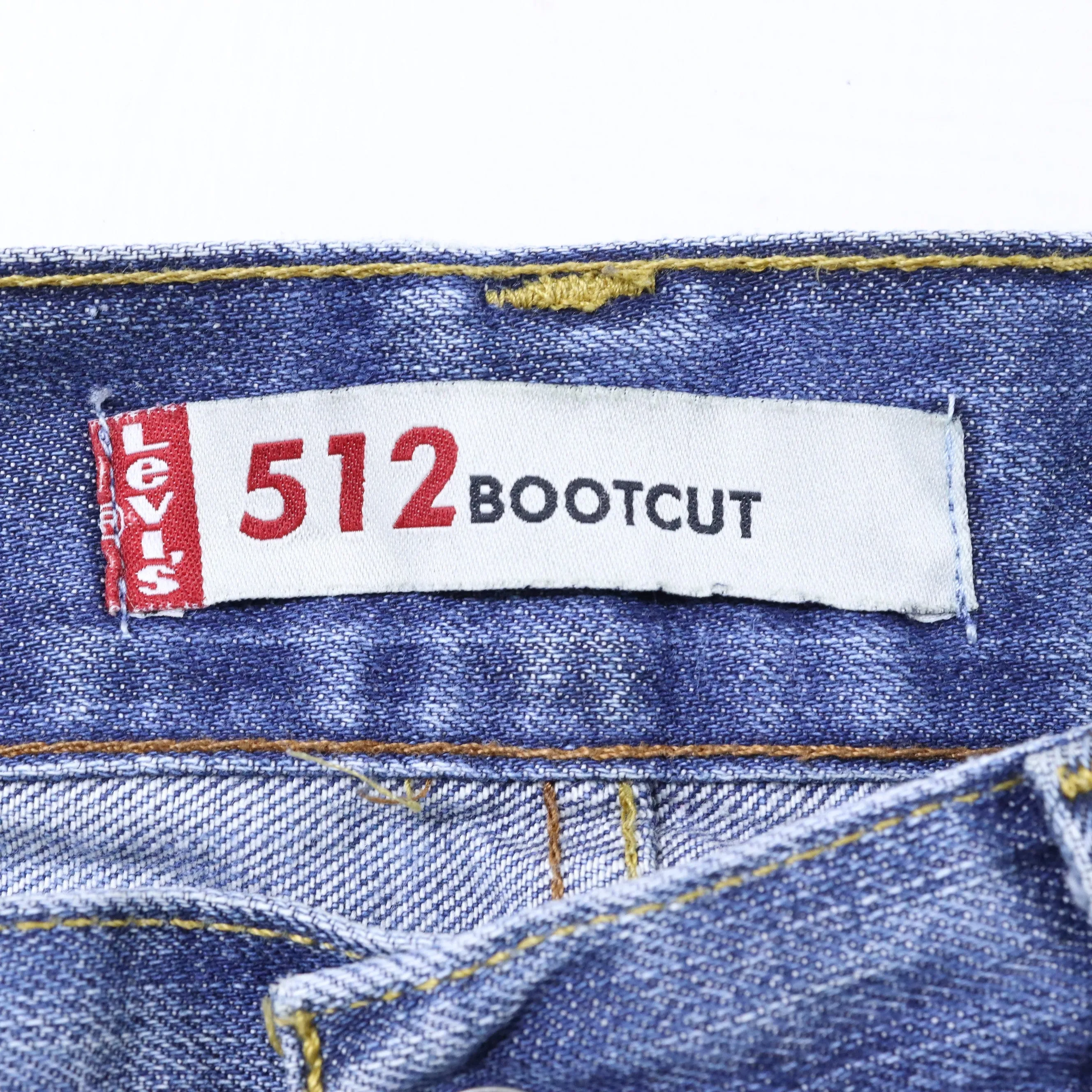 Levi's 512 Blue Jeans