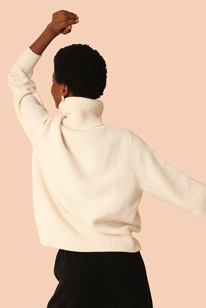 LF MARKEY KAEL TURTLENECK SWEATER, available in 2 colors.