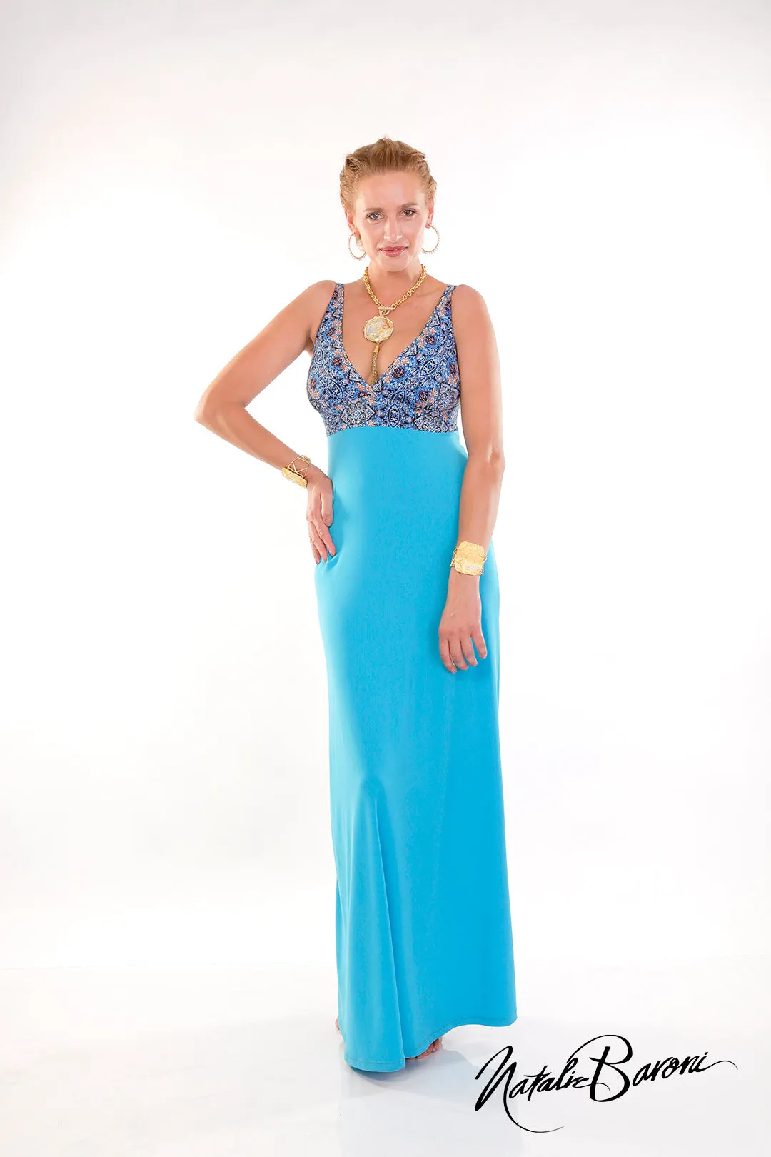 Murano Sleeveless Maxi Dress