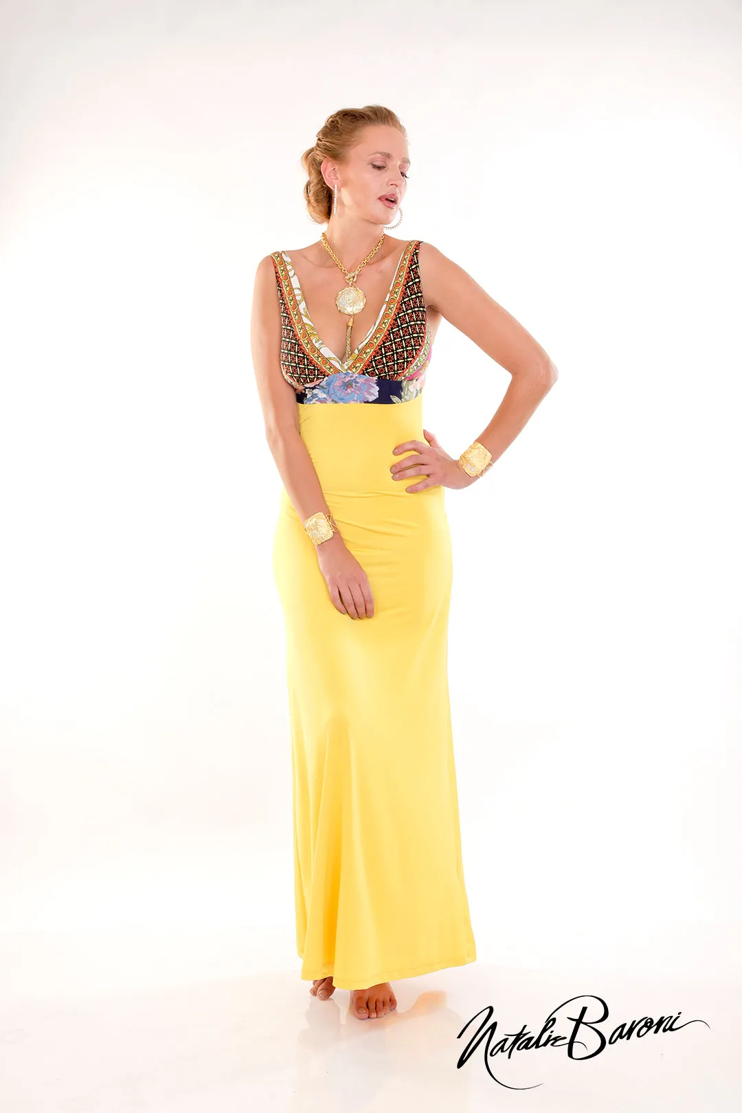 Murano Sleeveless Maxi Dress